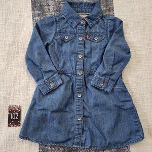 Levi's Denim Dress (up to 9 months)